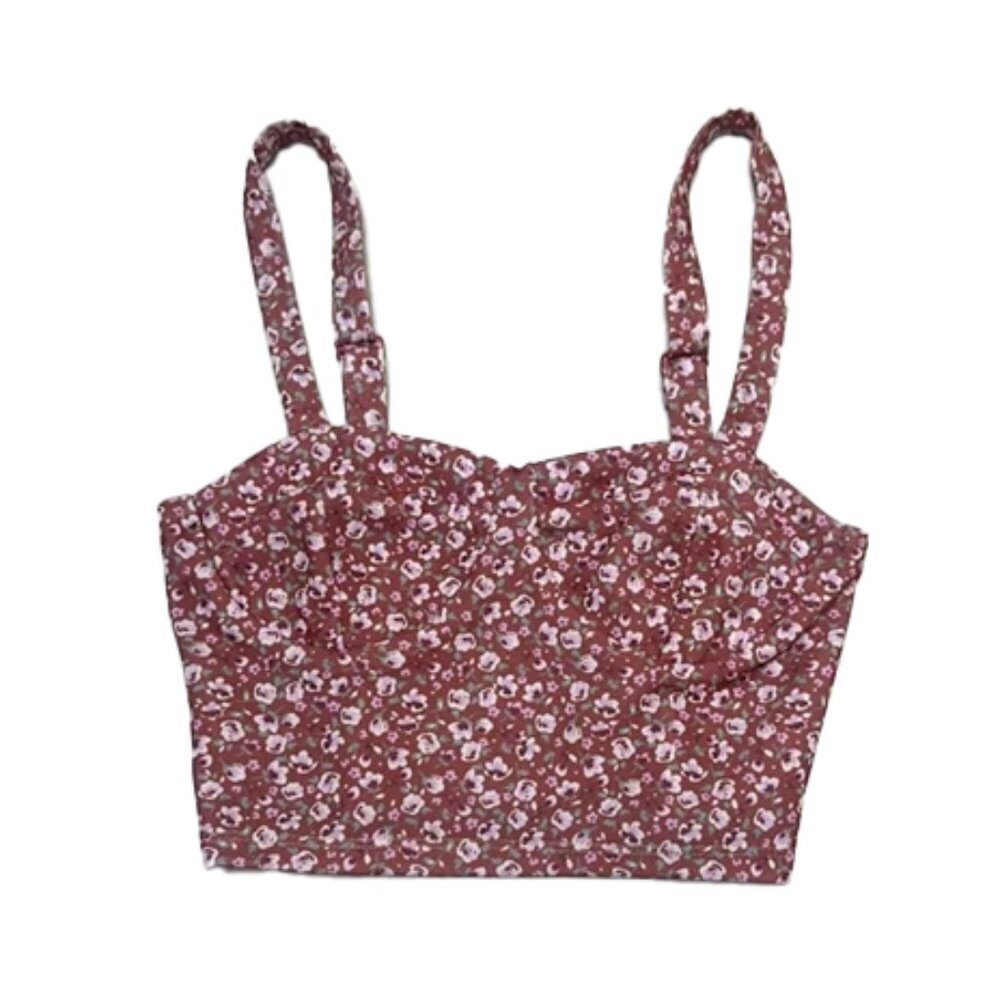 🆕 ALTAR’D STATE floral crop top size XS  NWOT